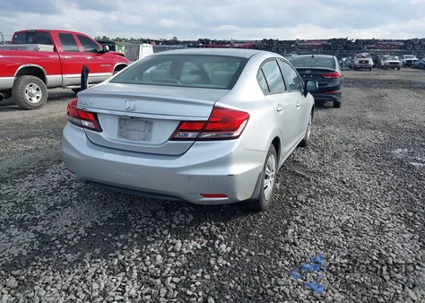 2013 Honda Civic Lx z USA, uszkodzony, nr VIN 2HGFB2F55DH501164